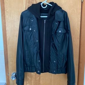 Leather jacket